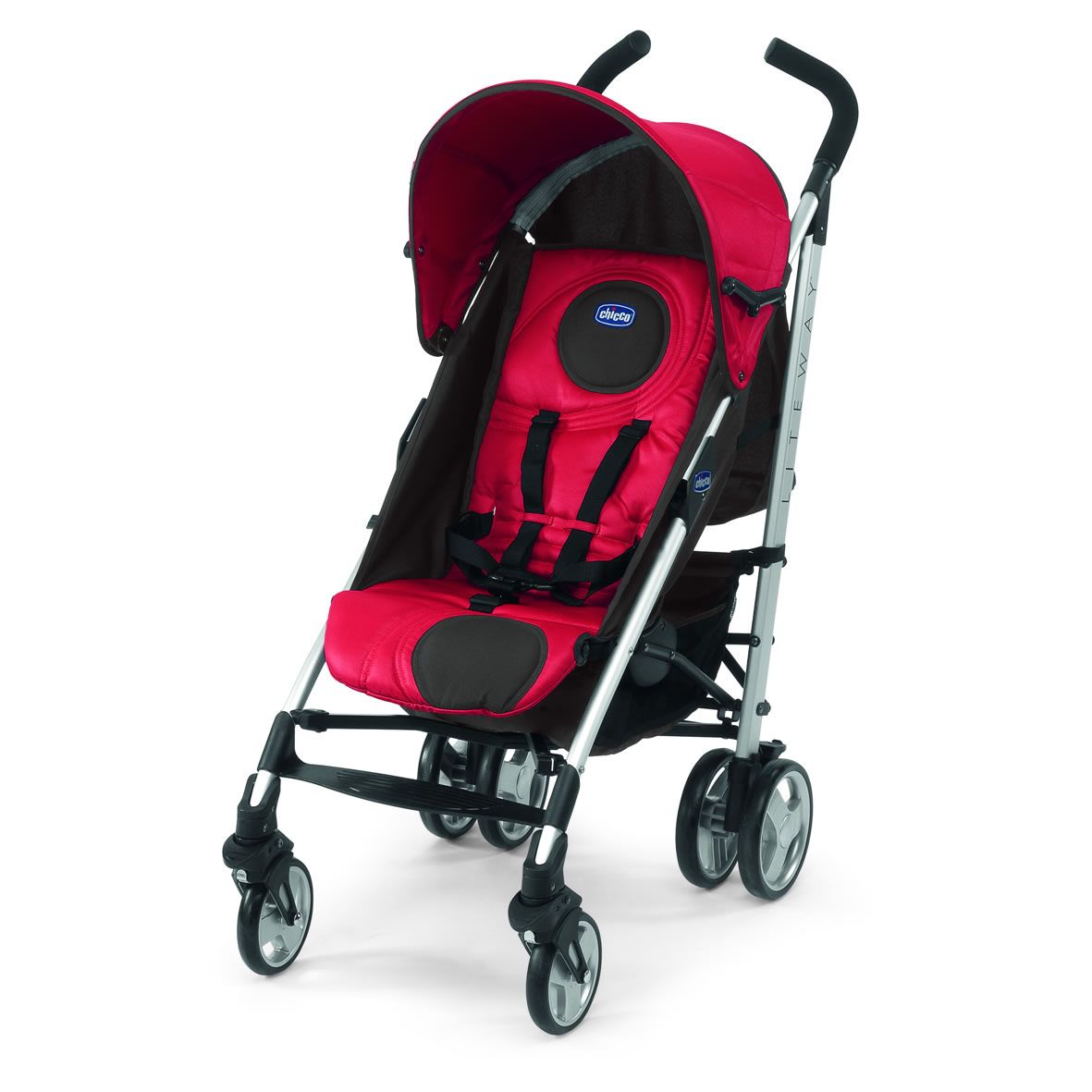 CHICCO Sportwagen Lite Way Buggy inkl. gratis Frontbügel DESIGN 2012