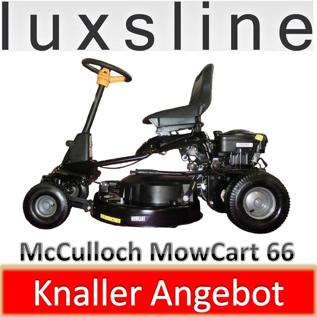 MowCart 66 McCulloch Husqvarna Aufsitzmäher Rasentraktor