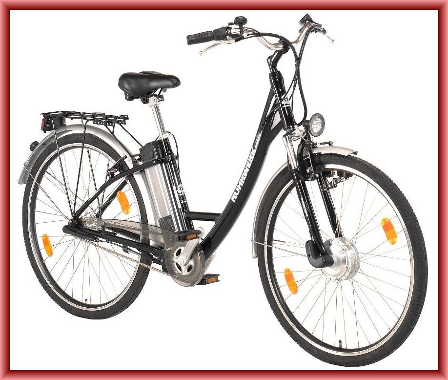 28Elektrofahrrad Ruhrwerk 24V Lithium Batterie 3 Gang