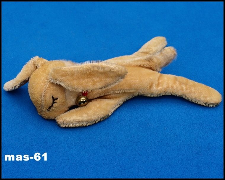 STEIFF HASE FLOPPY HANSI 17 CM SCHLAFTIER STOFFTIER 70ER JAHRE