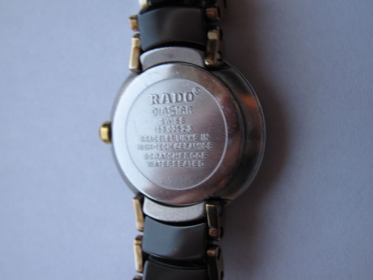 RADO DiaStar Coupole Keramik Damenuhr