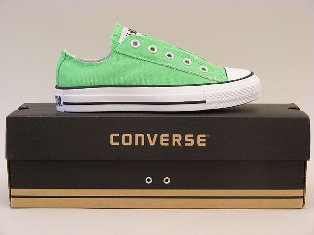 CONVERSE ALL STAR CHUCKS OX 46 US 11,5 NEON GRÜN GREEN