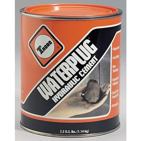 Thoro T5001 Quart Waterplug Hydraulic Cement