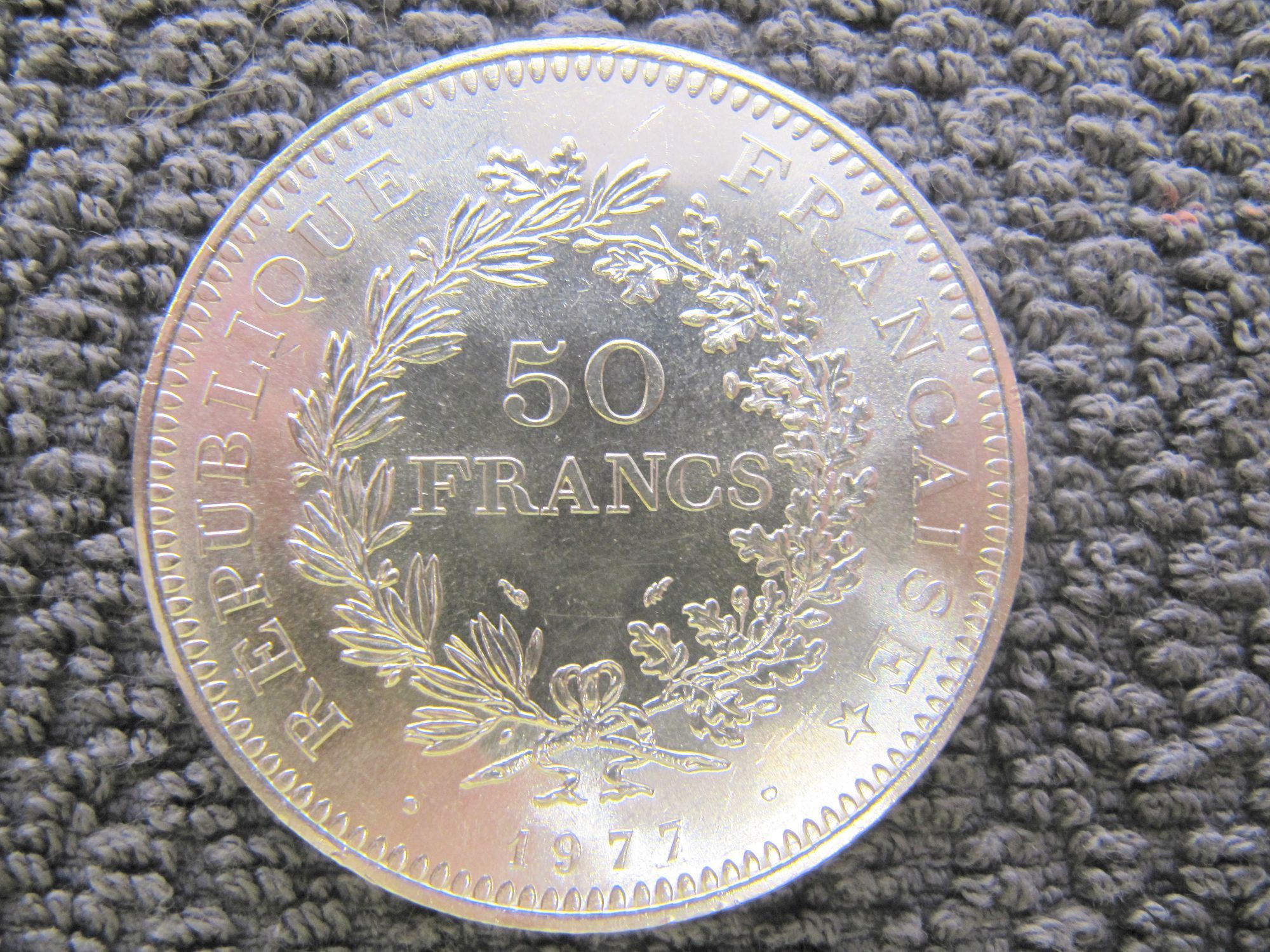 FRANKREICH   50 FRANCS   1977   HERKULES (4)