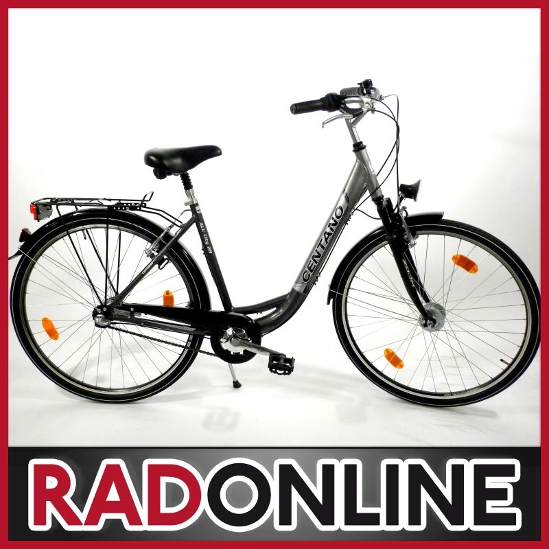 Centano Alu City S 2012 55 cm nerzsilber Damen Cityrad Fahrrad UVP 399