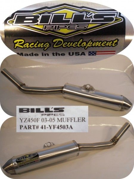 Bills Pipes Endschalldämpfer/Muffler Yamaha YZ 450 F