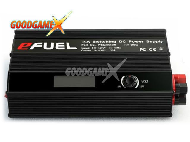 Imax eFUEL Netzteil Schaltnetzteil 18V / 30A / 240V / 540Watt mit 2