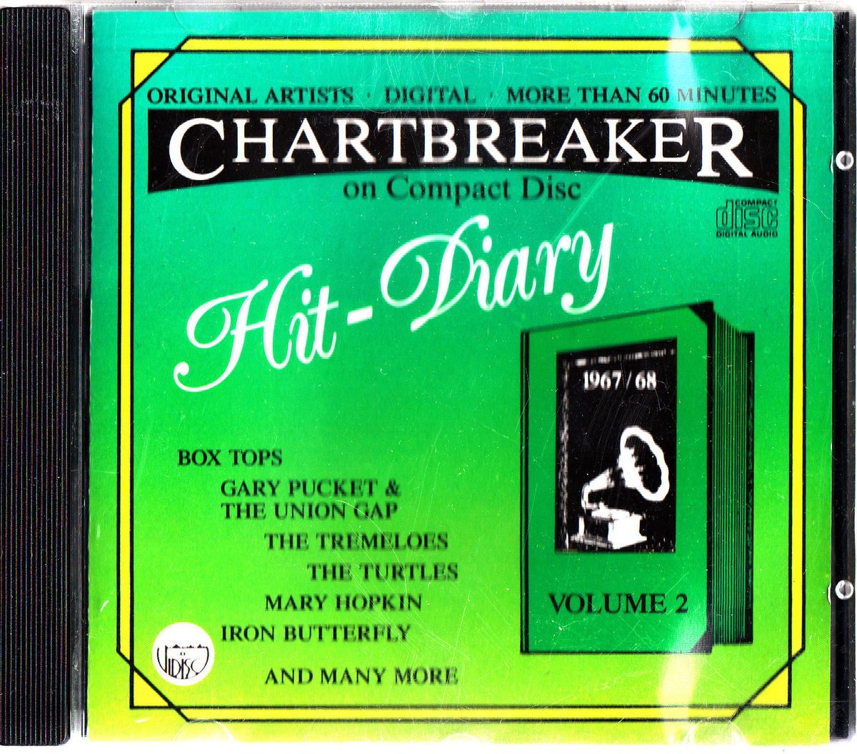 Chartbreaker Hit Diary The Best of 1967 68 V2 CD RARE Pop 60s/Turtles