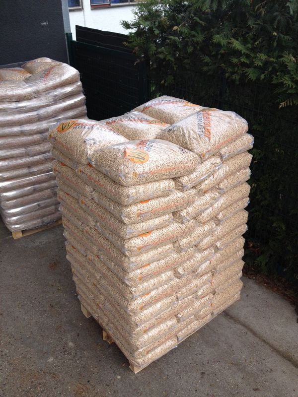 990 kg  Wetterauer Holzpellets  66 Sack Pellets Sackware   top