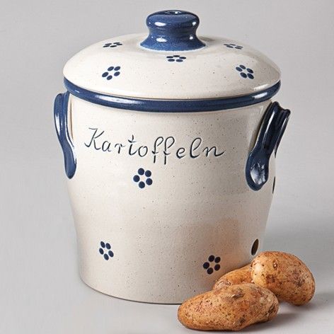 Kartoffeltopf Avena 5Ltr Topf Kartoffeldose Kartoffelbehälter