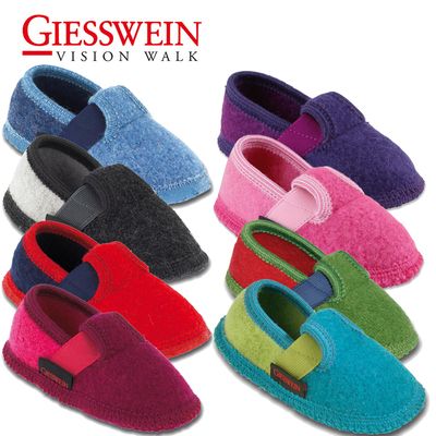 GIESSWEIN Türnberg Kinder Hausschuh Pantoffel pantolette Jungen