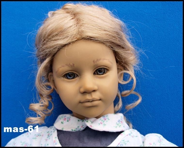 HIMSTEDT KÜNSTLER PUPPE ELLEN 66 CM 1986 BARFUSS SERIE DOLL