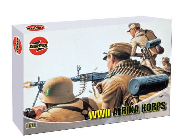 Paratroops (Re Release), Airfix Figuren Bausatz 172, 01753