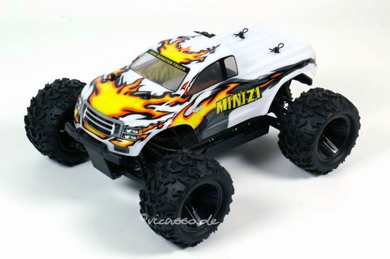 RC Mini 4WD Monstertruck MiniZi 118 RTR 2.4GHz Gelände Flitzer