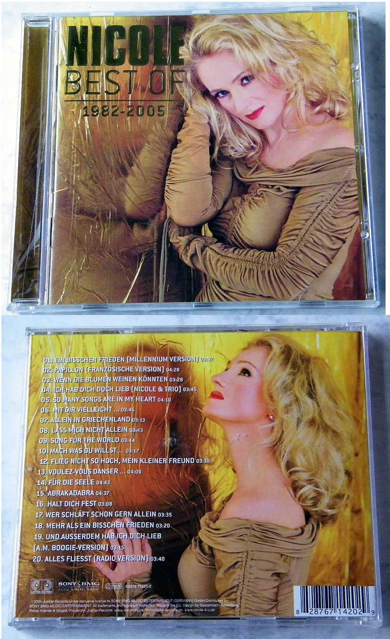 Nicole   Best Of 1982 2005  2005 Jupiter CD TOP