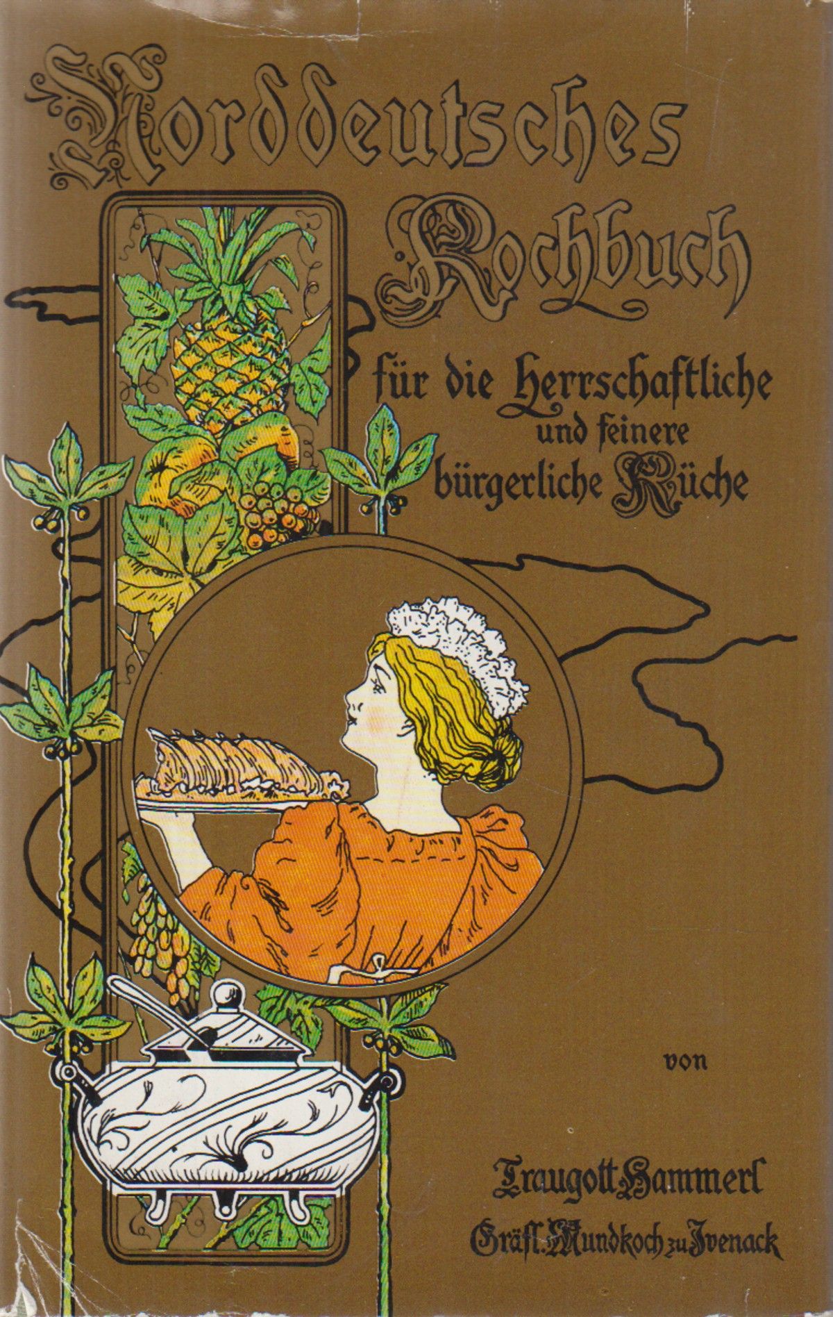 NORDDEUTSCHES KOCHBUCH 1898 1985 KOMPOTT PUNSCH BOWLE FISCH BISKUIT