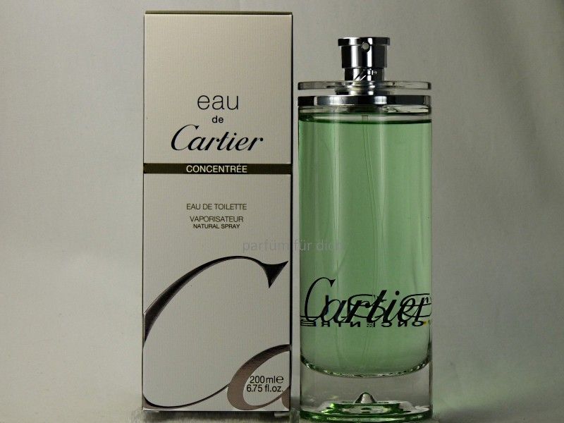 26,95€/100ml) Cartier Eau de Cartier Concentree EdT 200 ml NEU