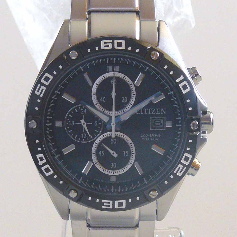 Citizen Eco Drive Titanium Chronograph CA0030 61E NEU