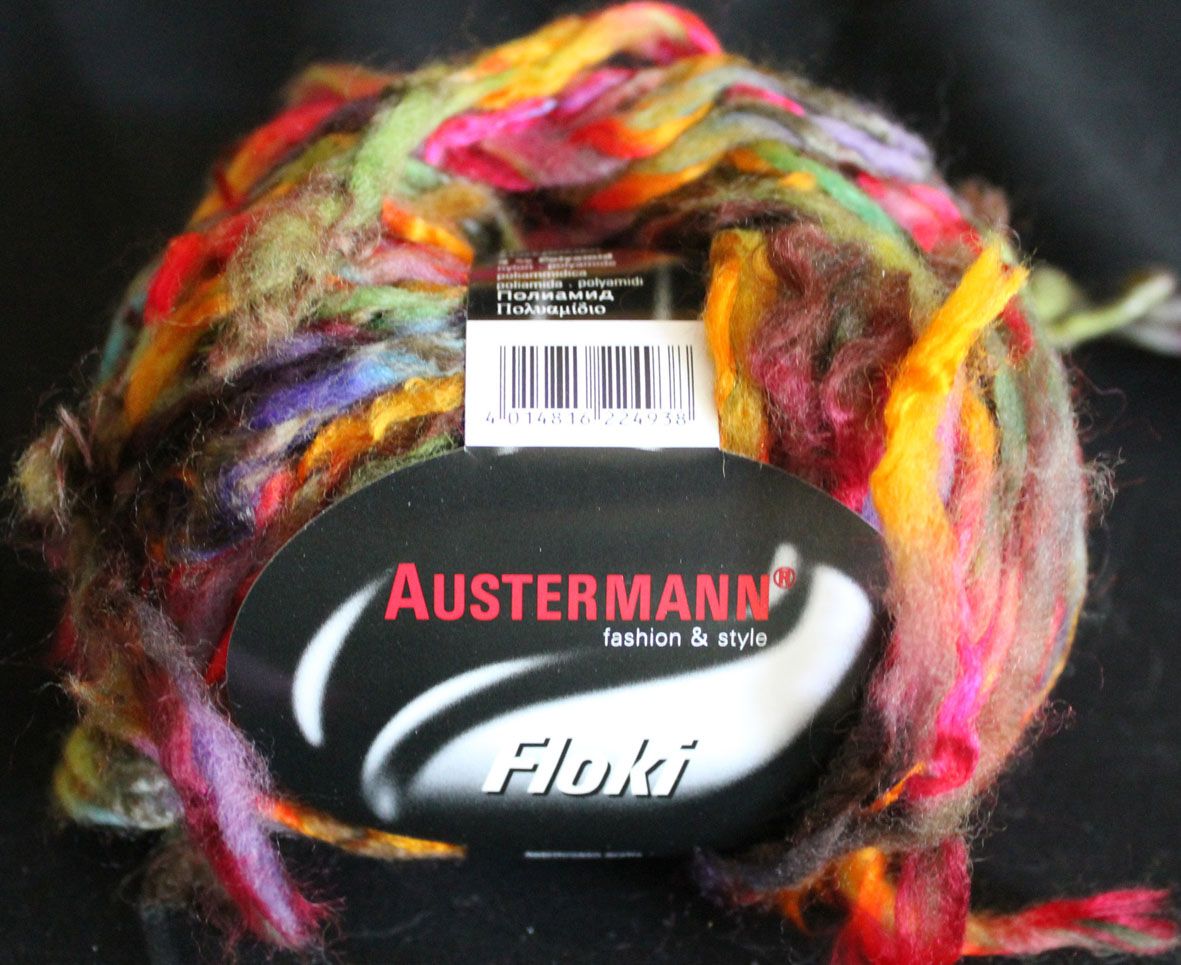 Floki Austermann Fransenwolle Accessoireswolle Effektgarn Winterwolle