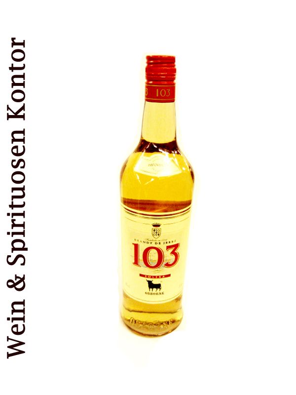 Osborne 103 Solera Brandy 1,0 L 36% V =17,50 €/Ltr