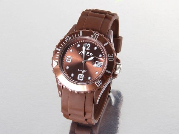 Viper Small Face Uhren Damenuhr Retro Uhr Silikon Herrenuhr Armbanduhr