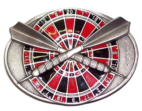 Buckle Gürtelschnalle Dart silber a 150 E