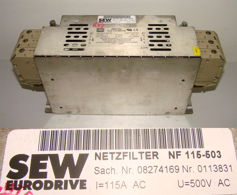 SEW Eurodrive NF115 503 NF 115 503