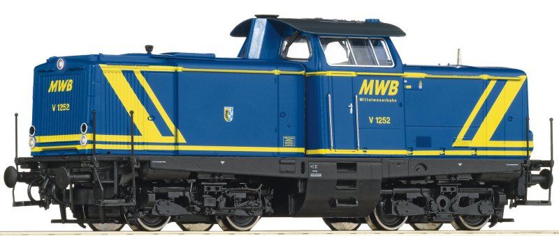 62963 H0 Diesellok V 1252 (ex BR 114 DR / V 100) der MWB, Ep. V #11262