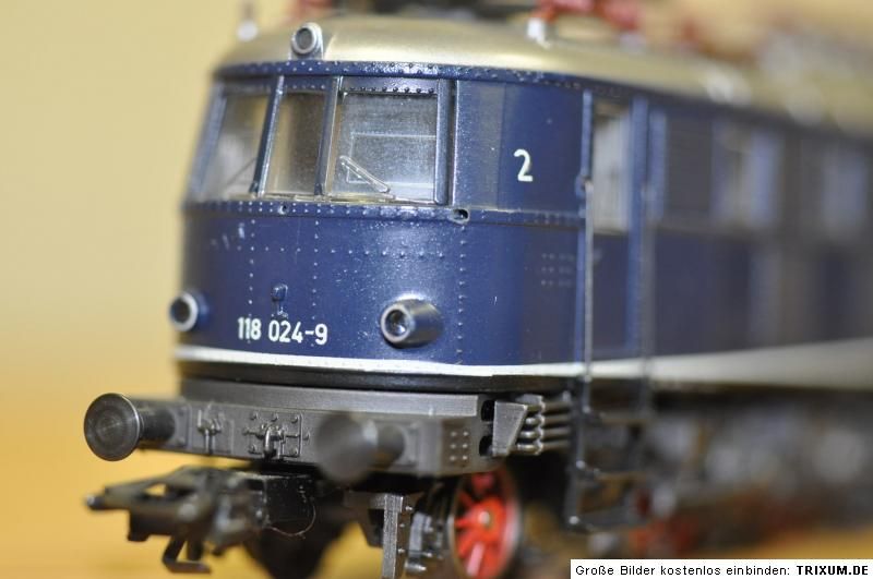 HO Märklin 3367 Elektrolok 118 024 9 DB MHI Modell neuwertig