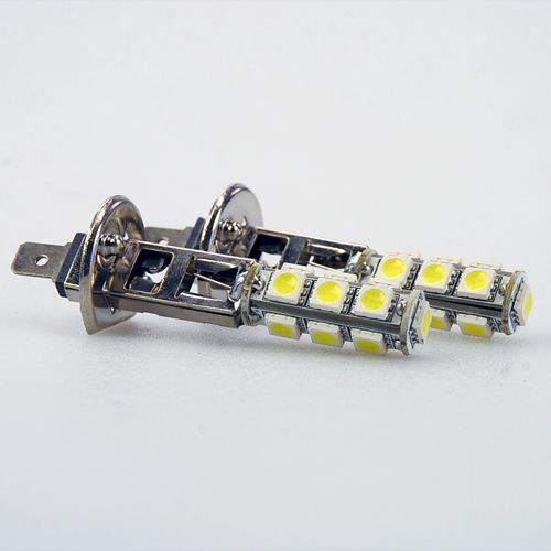 2x H1 LED Auto Lampen m. 13 SMD 5050 Lampe Leuchte Birne Xenonweiß