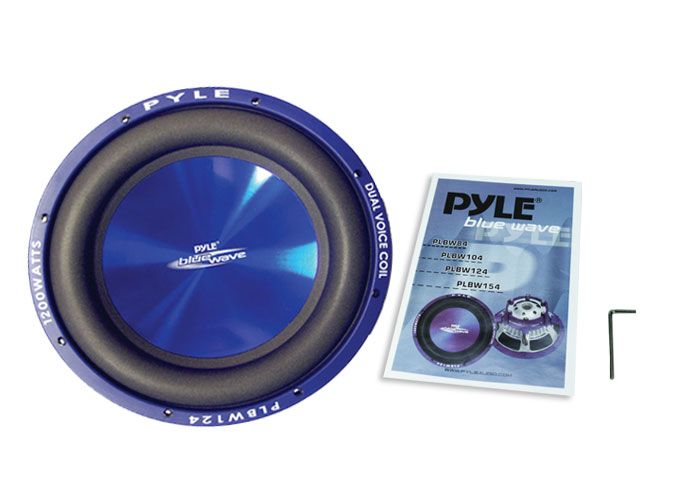 PYLE PLBW124 30cm/12 Auto Subwoofer Chassis 1200W BASS