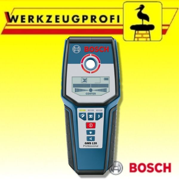 Bosch Multidetektor GMS 120 Professional Detektor Ortungsgerät