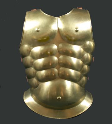 BRUSTPANZER Ritter Muskel Rüstung Gladiator Helm R129