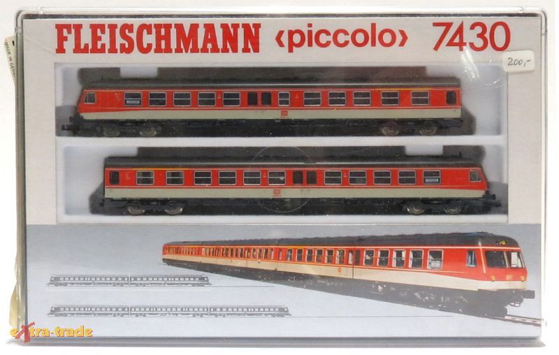 FLEISCHMANN DIESEL TRIEBZUG; BR 614 °7430° MIT OVP; SPUR N