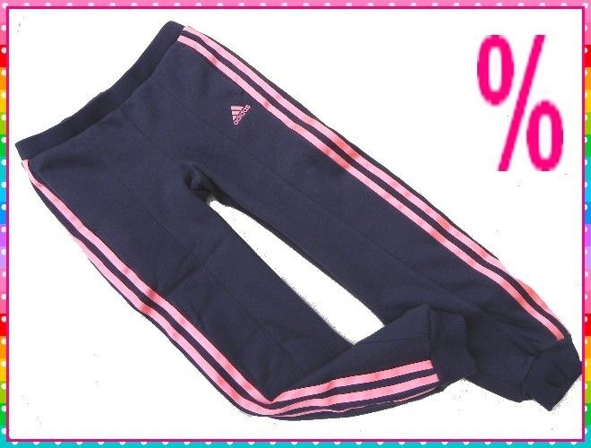 ADIGIRL SPORTHOSE JOGGINGHOSE BAUMWOLLE 116 128 140 NEU