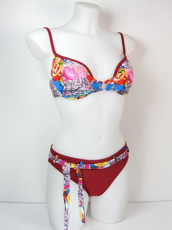 eleMar Damen Bikini, Bügel, Cups/Push Up, A B Cup, 34 42 NEU