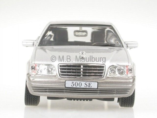 Mercedes W140 S Klasse silber Modellauto IXO 143