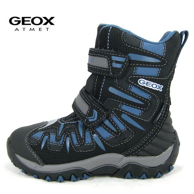 GEOX TEX ALASKA Jungen Winterstiefel Stiefel Winterschuhe Klett