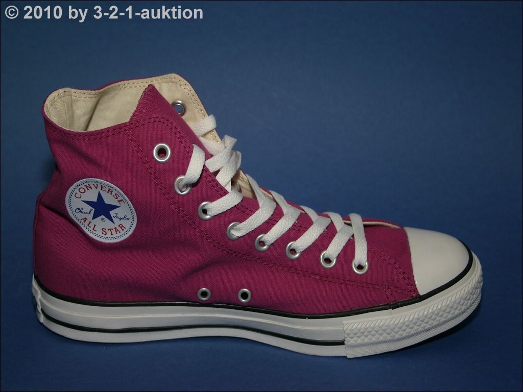 Neu Converse Chucks Hi 44 10 CT Canvas Magenta #141