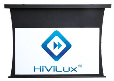 HiViLux Tension Leinwand 100 221x124cm Schienen System