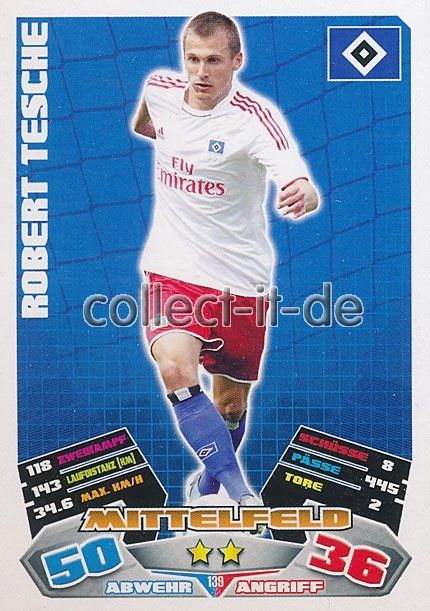 Match Attax 12/13   Hamburger SV   aussuchen