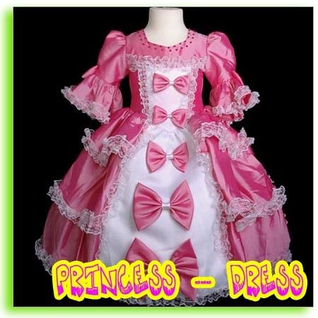 KD148 4 Kinder Prinzessin Blumenmädchen kleid Gr104/110