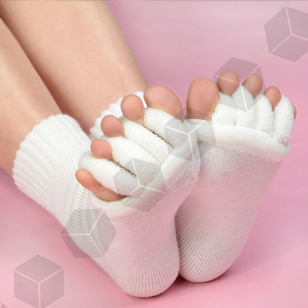 Zehenspreizer Wellness Socken Zehentrenner Gesundheit Pediküre Fuss