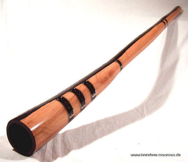 DIDGERIDOO ; 154cm; F, heimisches Holz;SALWEIDE