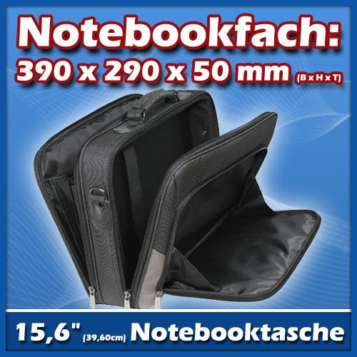 PREMIUM Notebooktasche Laptoptasche 15 15,6 Zoll