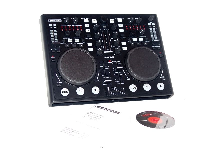 Mc Crypt CONTROL 5 DJ / Controller (UVP 149.00 €)