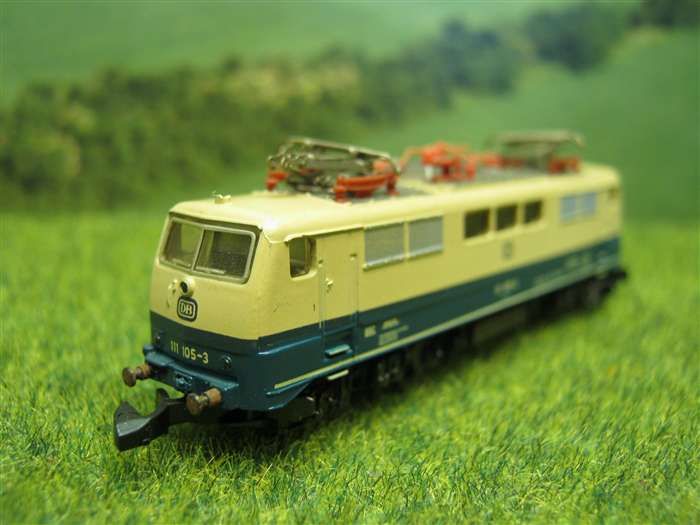 Märklin Z 1x Dampflok DB, BR 41 + 2x Elektrolok DB, BR 111, 3 Stk