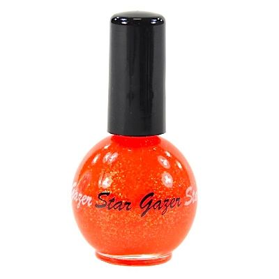 Stargazer Nagellack NO 168 neonorange glitter