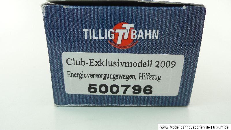 Tillig 500796 – Energieversorgungswagen / Hilfszug der DR