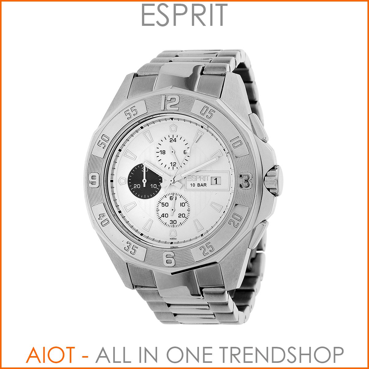 ESPRIT UHR CHRONOGRAPH ES102841006 HERREN UVP 165€